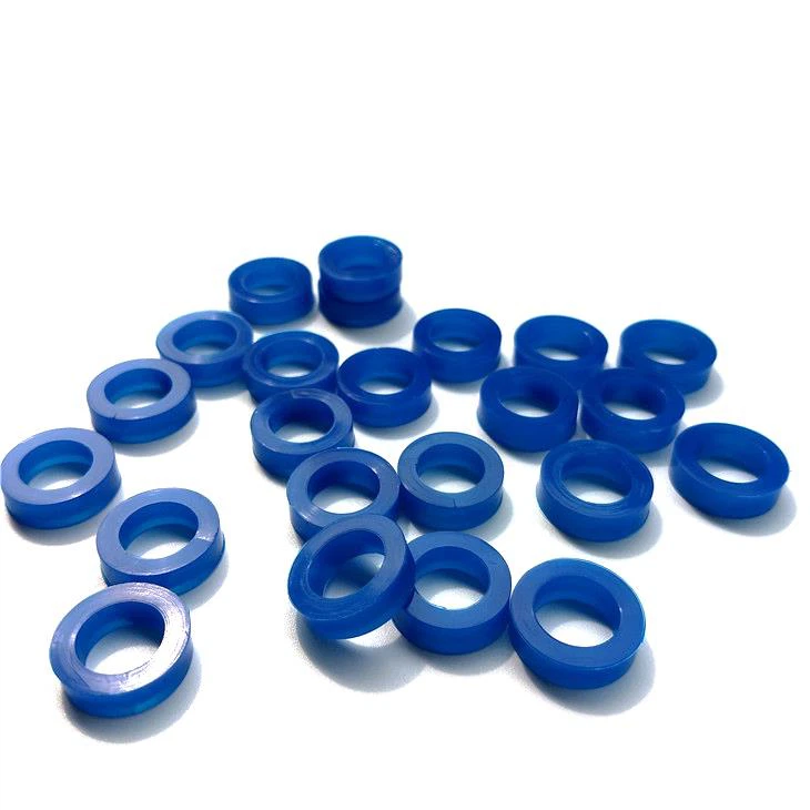 Die Cut Blue Silicone Rubber Gaskets