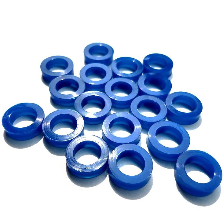 Die Cut Blue Silicone Rubber Gaskets