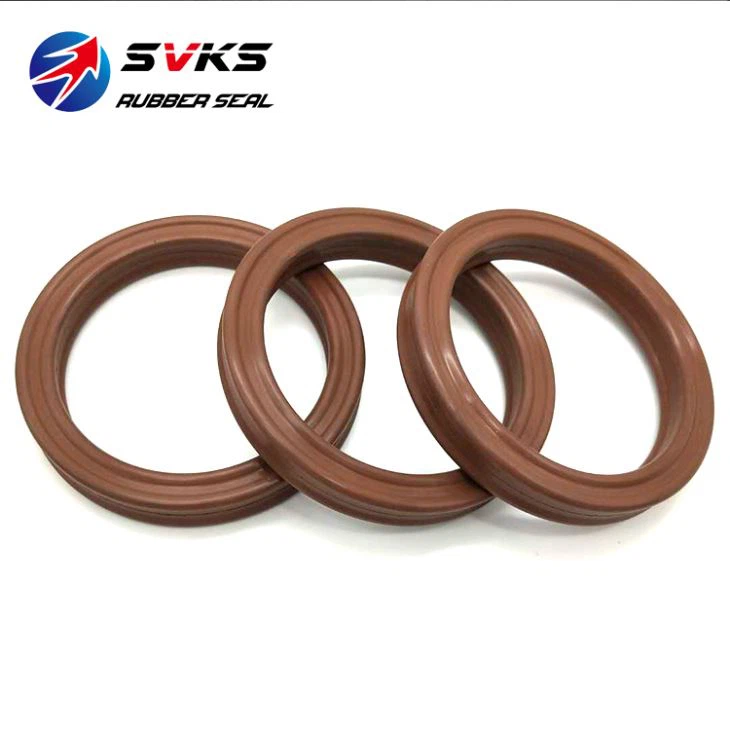FKM Black Heat Resistant Quad Ring For Diesel Fuels Rubber X Ring Seals