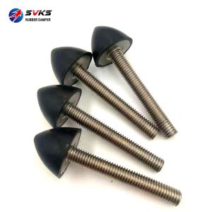 Nerjaveèi asye Thread Rubber kòn Vibraition Mount